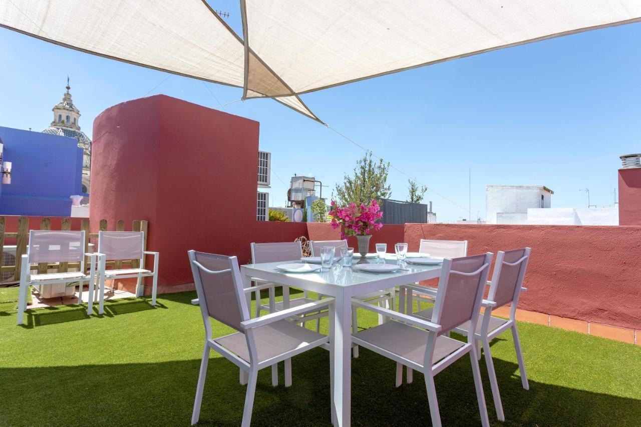 Genteel Home Salvador Terrace Sevilla Exterior foto